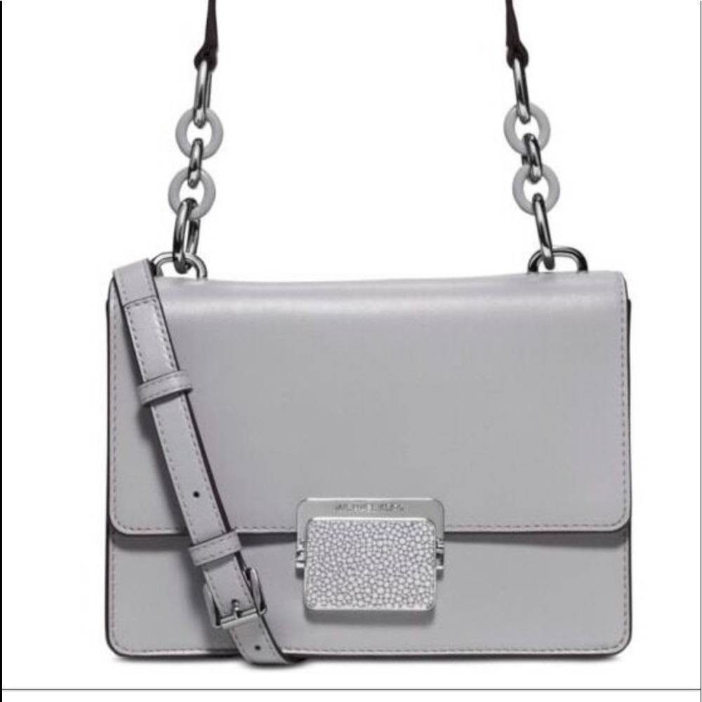 Michael Kors Cynthia Small Shoulder Flap Leather
